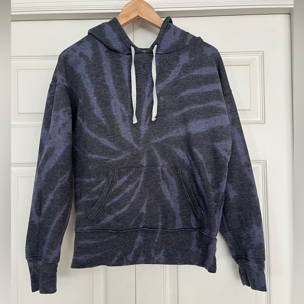 {Zella} Nightfall Tie Dye Hoodie in Blue - Women's XS